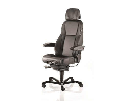 Fauteuil de bureau 24h/24 Manager, conçu pour offrir un confort durable et un soutien ergonomique optimal, même lors d'une utilisation continue, idéal pour les environnements de travail exigeants et les professionnels travaillant en quarts.